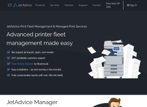How jetadvice.com looks like on a tablet such as an iPad.