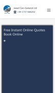 How jewelcars.co.uk looks like on a mobile device such as an iPhone.