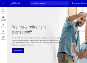 How jhrps.com looks like on a tablet such as an iPad.