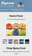 How jigsawexplorer.com looks like on a mobile device such as an iPhone.