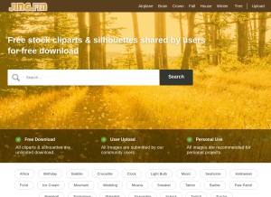 How jing.fm looks like on a tablet such as an iPad.