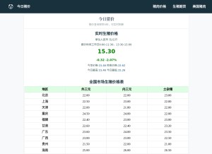 How jinrizhujia.top looks like on a tablet such as an iPad.