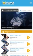 How jkanime.net looks like on a mobile device such as an iPhone.