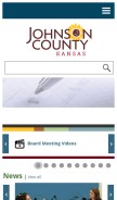 How jocogov.org looks like on a mobile device such as an iPhone.
