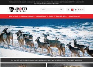 How jootti.com looks like on a tablet such as an iPad.