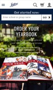 How jostensyearbooks.com looks like on a mobile device such as an iPhone.