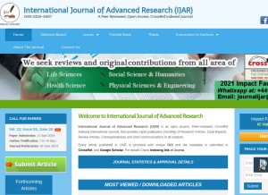 How journalijar.com looks like on a tablet such as an iPad.