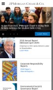 How jpmorganchase.com looks like on a mobile device such as an iPhone.