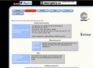 How jth.net looks like on a tablet such as an iPad.