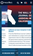 How judicialwatch.org looks like on a mobile device such as an iPhone.