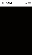 How jumia.io looks like on a mobile device such as an iPhone.