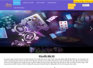 How k8go.net looks like on a tablet such as an iPad.