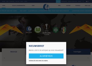 How kaagent.be looks like on a tablet such as an iPad.