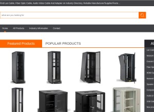 How kablinglancable.com looks like on a tablet such as an iPad.