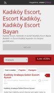 How kadikoyplus.com looks like on a mobile device such as an iPhone.