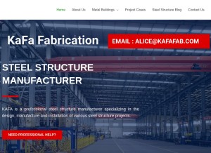 How kafafab.com looks like on a tablet such as an iPad.