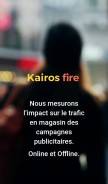 How kairosfire.com looks like on a mobile device such as an iPhone.