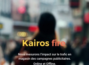 How kairosfire.com looks like on a tablet such as an iPad.