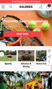 How kaldees.com looks like on a mobile device such as an iPhone.