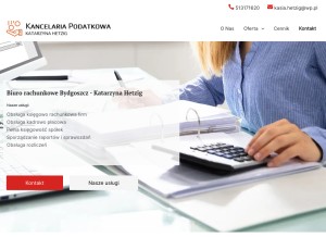 How kancelaria-podatkowa.org looks like on a tablet such as an iPad.