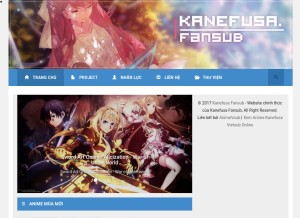 How kanefusafs.net looks like on a tablet such as an iPad.