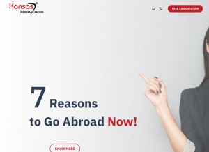 How kansaz.in looks like on a tablet such as an iPad.