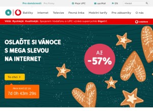 How karneval.cz looks like on a tablet such as an iPad.