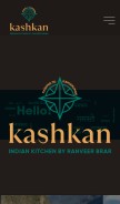 How kashkanrestaurants.com looks like on a mobile device such as an iPhone.