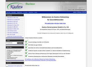 How kashra.com looks like on a tablet such as an iPad.