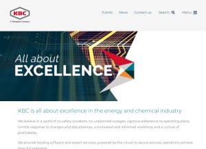 How kbcat.com looks like on a tablet such as an iPad.