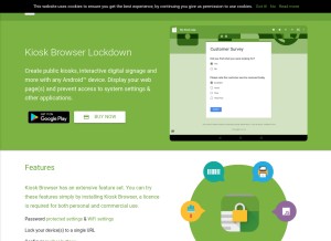 How kbremote.net looks like on a tablet such as an iPad.