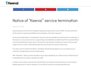 How keenai.com looks like on a tablet such as an iPad.