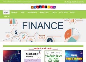 How keichy.com looks like on a tablet such as an iPad.