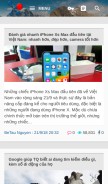 How ketnoidamme.vn looks like on a mobile device such as an iPhone.