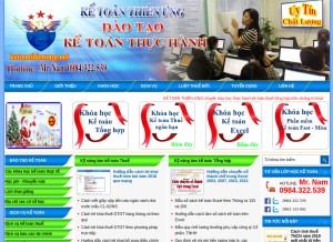 How ketoanthienung.net looks like on a tablet such as an iPad.