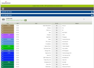 How ketquanhanhnhat.com looks like on a tablet such as an iPad.