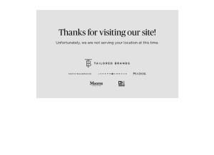 How kgstores.com looks like on a tablet such as an iPad.