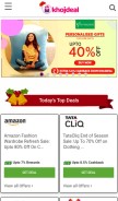 How khojdeal.com looks like on a mobile device such as an iPhone.