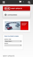 How kia-gpsmap.us looks like on a mobile device such as an iPhone.