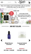 How kiehls.ae looks like on a mobile device such as an iPhone.
