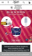 How kiehls.be looks like on a mobile device such as an iPhone.