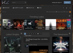 How kingdom-leaks.com looks like on a tablet such as an iPad.