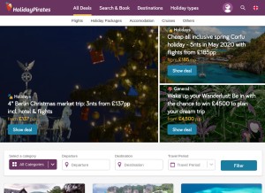 How kingsglory.info looks like on a tablet such as an iPad.