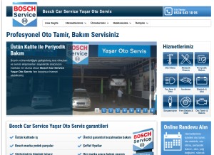 How kirikhanyasar.com looks like on a tablet such as an iPad.
