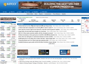 How kitcometals.com looks like on a tablet such as an iPad.