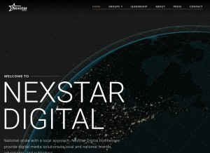 How kixer.com looks like on a tablet such as an iPad.