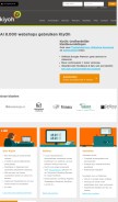 How kiyoh.nl looks like on a mobile device such as an iPhone.