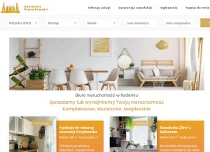 How kn-online.pl looks like on a tablet such as an iPad.