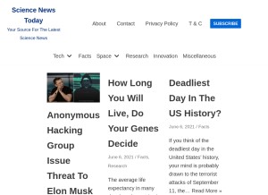 How knowledgearea51.com looks like on a tablet such as an iPad.
