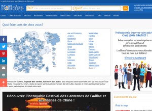 How koifaire.com looks like on a tablet such as an iPad.